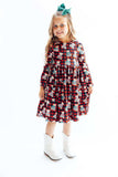 Christmas Bears L/S Pocket Twirl Dress - Mila & Rose ® - Flyclothing LLC
