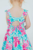 Tropical Punch Ruffle Maxi Dress - Mila & Rose ® - Flyclothing LLC