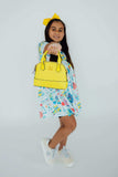 Neon Yellow Glitter Girl's Crossbody Purse - Mila & Rose ® - Flyclothing LLC