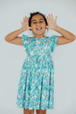 Silly Goose Flutter Sleeve Twirl Dress - Mila & Rose ® - Flyclothing LLC