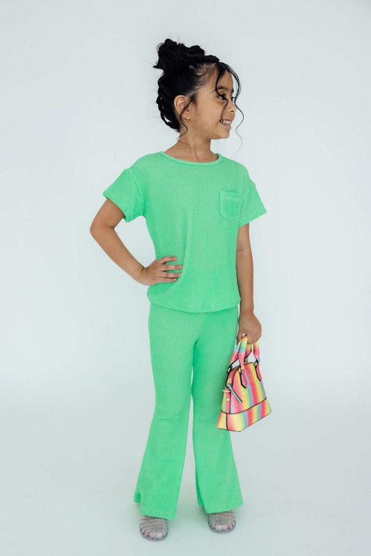 Seafoam Green Scrunchy Bells - Mila & Rose ® - Flyclothing LLC