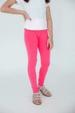 Neon Pink Leggings - Mila & Rose ® - Flyclothing LLC