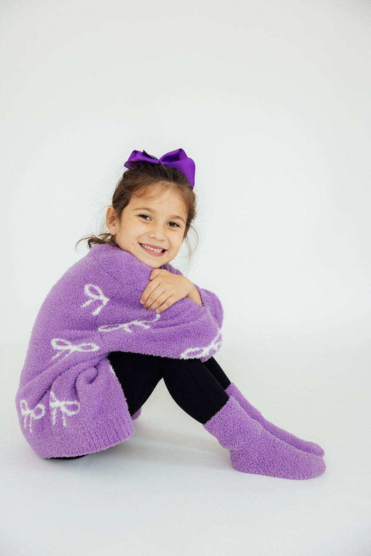 Lilac Cozy Socks - Mila & Rose ® - Flyclothing LLC