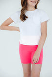 Neon Pink Twirl Shorts - Mila & Rose ® - Flyclothing LLC