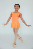 Neon Coral S/S Twirl Leotard - Mila & Rose ® - Flyclothing LLC