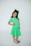 Seafoam Green Scrunchy Pocket Tee - Mila & Rose ® - Flyclothing LLC