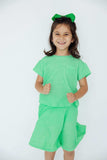 Seafoam Green Scrunchy Pocket Tee - Mila & Rose ® - Flyclothing LLC