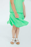 Seafoam Green Scrunchy Twirl Skort - Mila & Rose ® - Flyclothing LLC