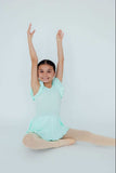 Pastel Green S/S Twirl Leotard - Mila & Rose ® - Flyclothing LLC