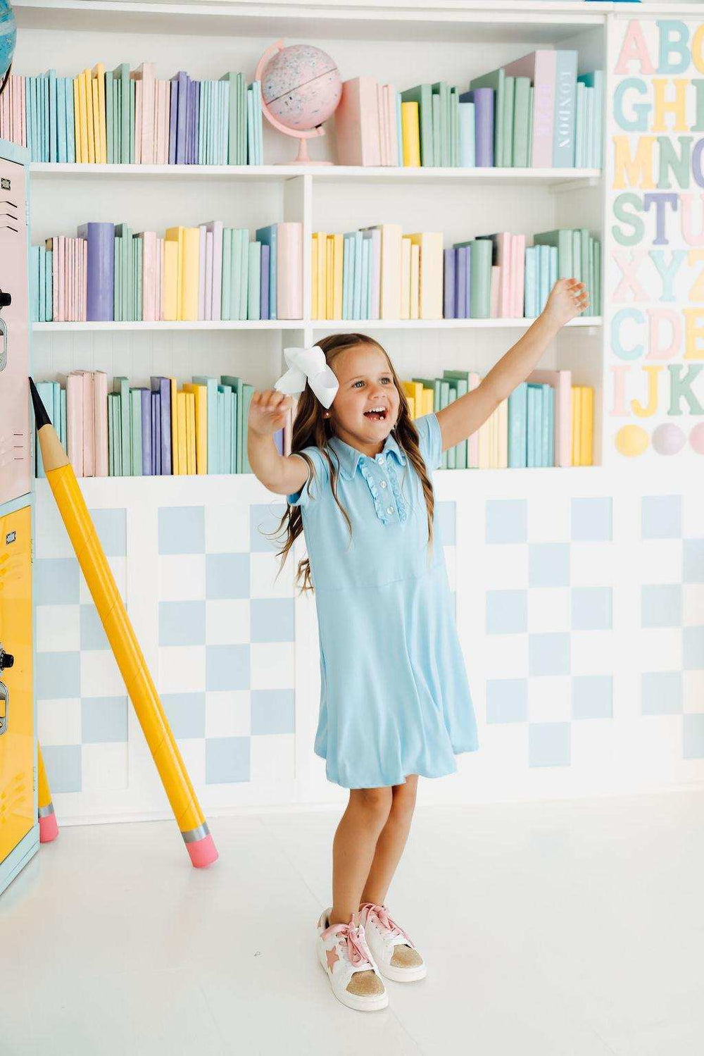 Bluebird S/S Polo Dress - Mila & Rose ® - Flyclothing LLC