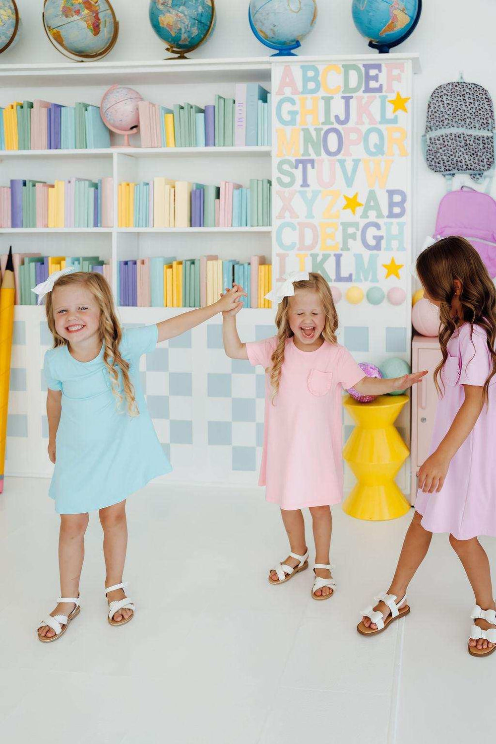 Bubblegum Pink T-Shirt Dress - Mila & Rose ® - Flyclothing LLC