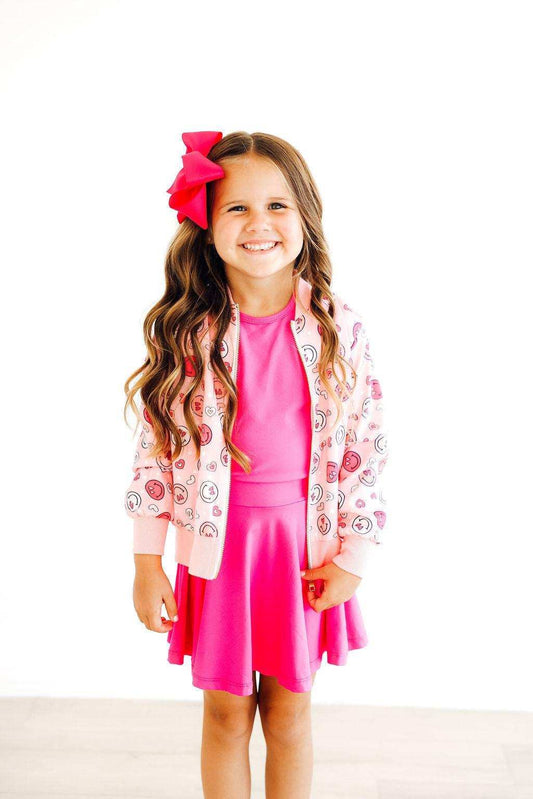 SALE You Make Me Happy Satin Jacket - Mila & Rose ® - Flyclothing LLC