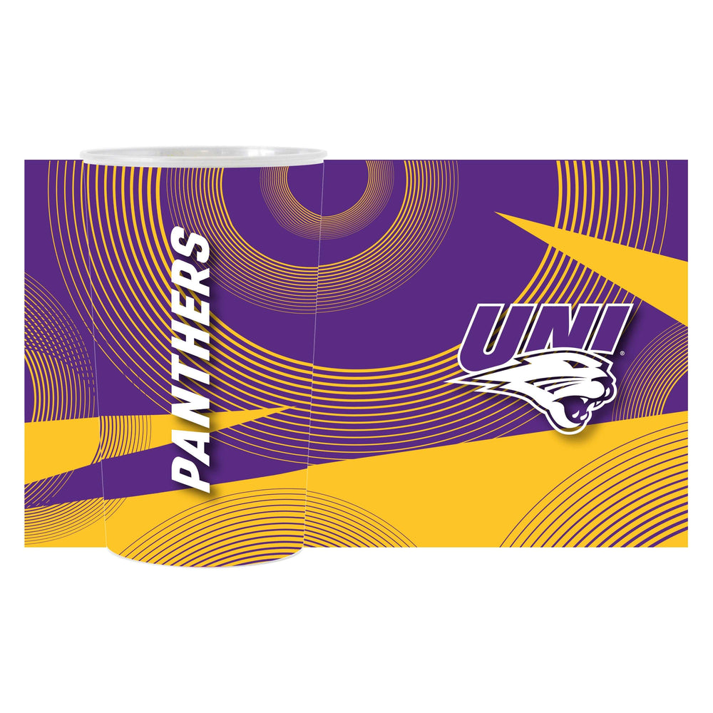 Northern Iowa Geometric Hardwall Cup 4 Pack - Logo Brands - Flyclothing LLC