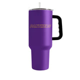 Northern Iowa 40oz Flipside Powder Coat Tumbler - Logo Brands - Flyclothing LLC