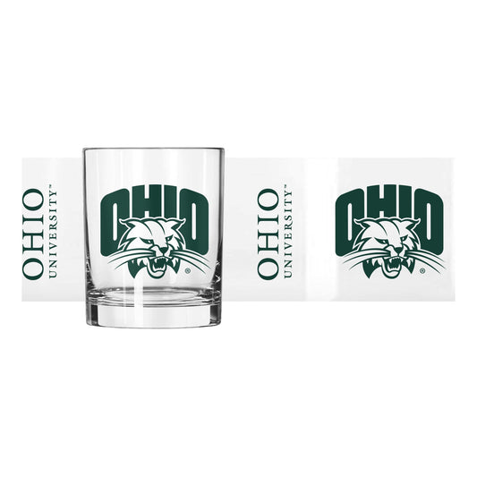 Ohio University 14oz Gameday Rocks Glass - Logo Brands - Flyclothing LLC
