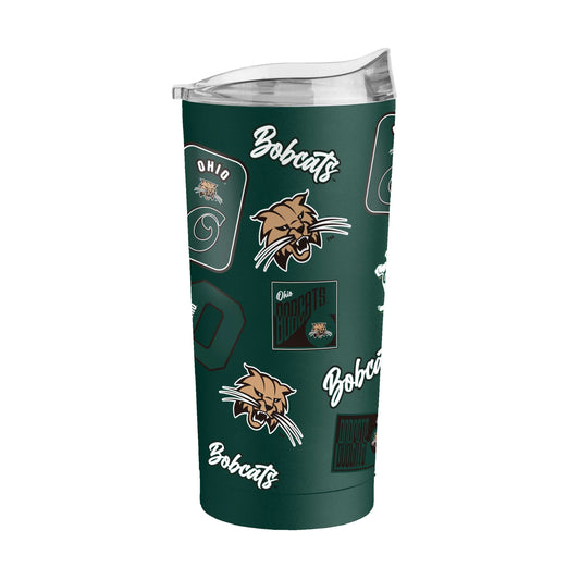 Ohio Bobcats 20oz Dreamweave Powder Coat Tumbler - Logo Brands - Flyclothing LLC