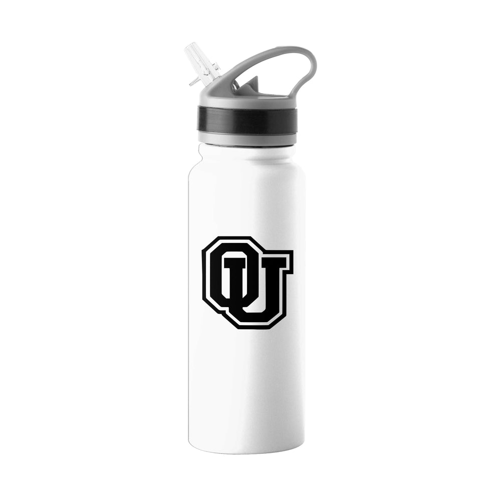 Ohio Bobcats 25oz White SingleWall FlipTop Bottle - Logo Brands - Flyclothing LLC