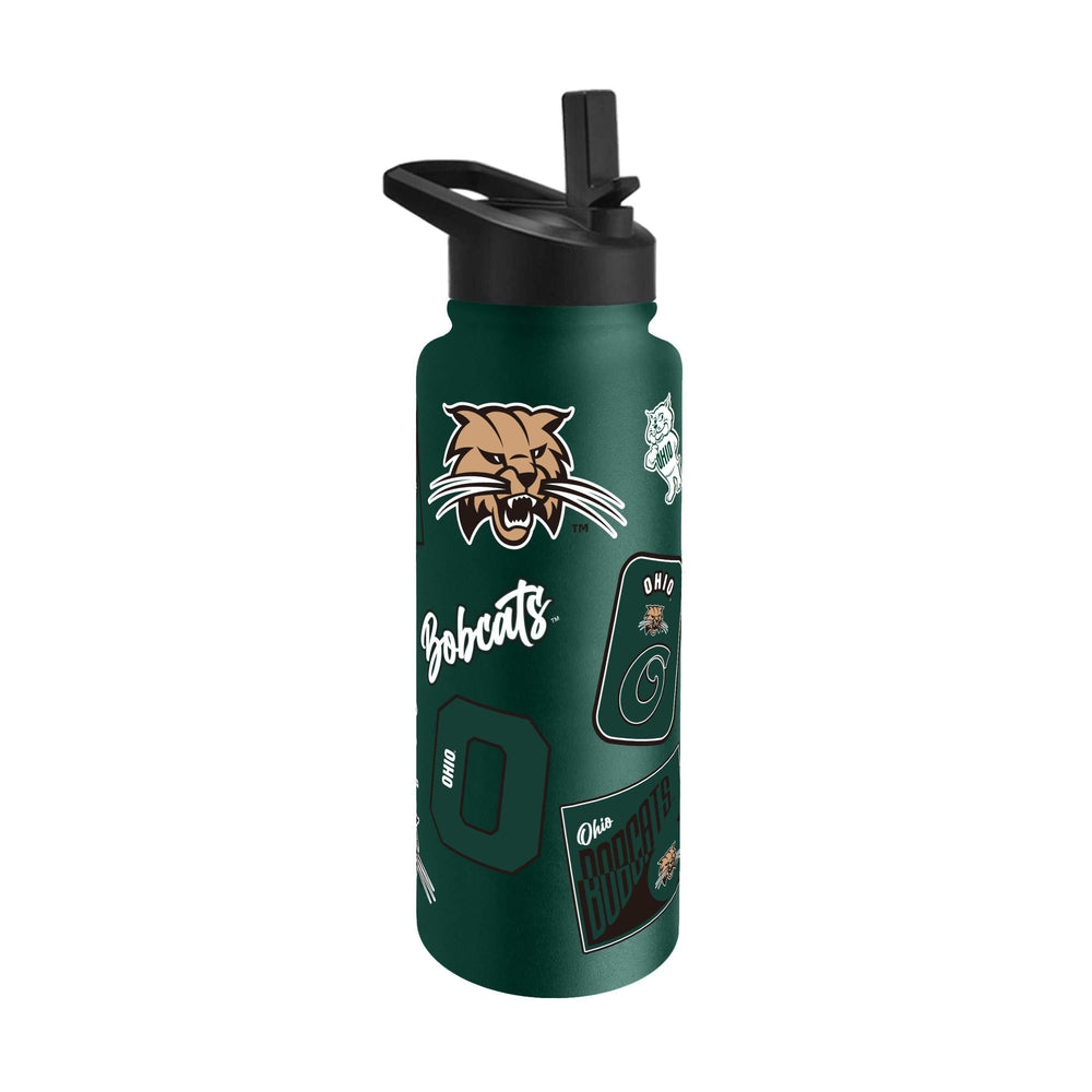 Ohio Bobcats 34oz Dreamweave Quencher Bottle - Logo Brands - Flyclothing LLC