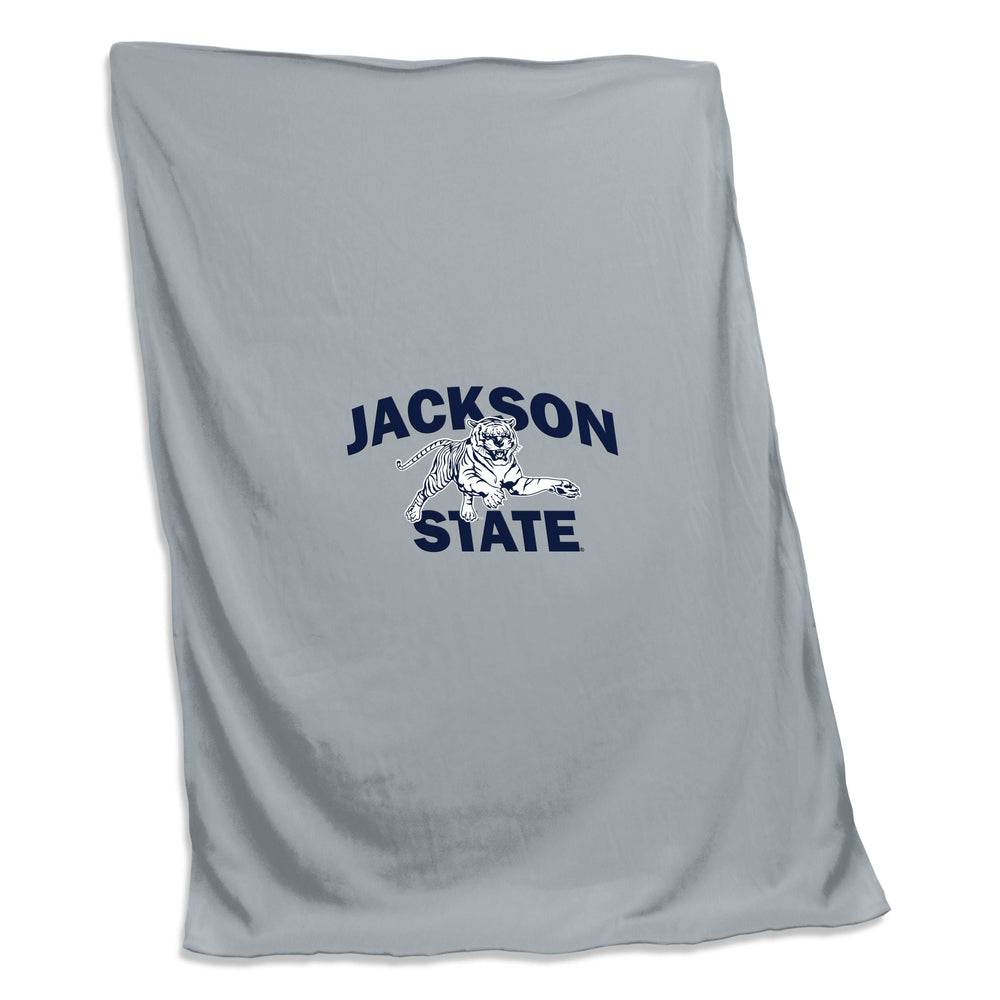 Jackson State Screened Sweatshirt Blanket - Logo Brands - Flyclothing LLC