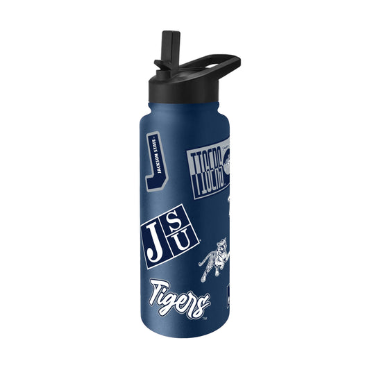 Jackson State 34oz Dreamweave Quencher Bottle - Logo Brands - Flyclothing LLC