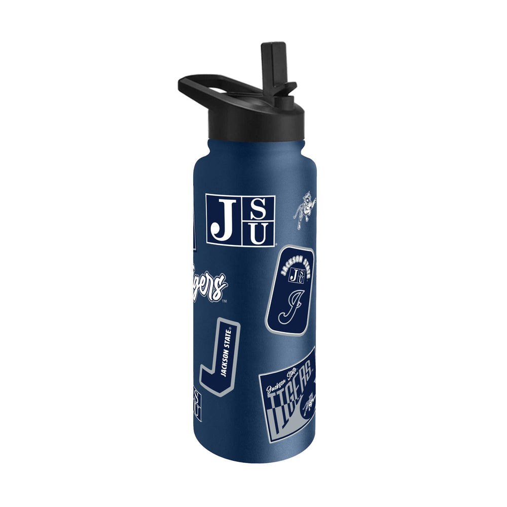 Jackson State 34oz Dreamweave Quencher Bottle - Logo Brands - Flyclothing LLC