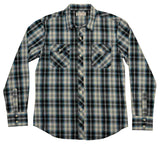 Pila Design Teal Plaid Shirt - Pila Design - Flyclothing LLC