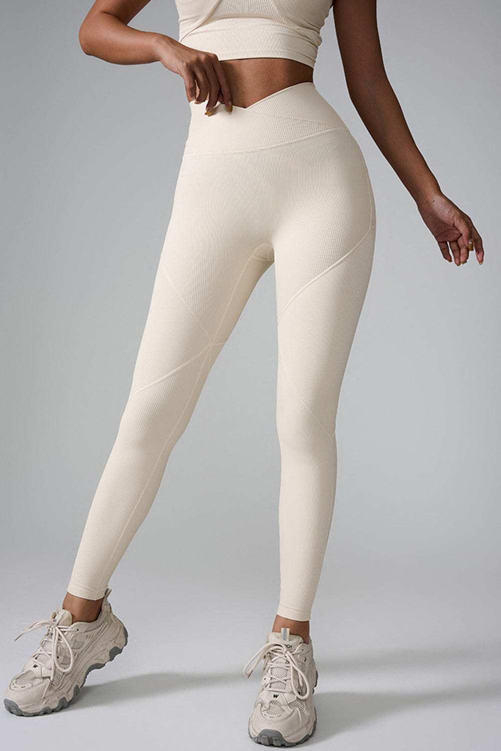 High Waist Active Leggings - Trendsi - Flyclothing LLC