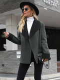 Open Front Long Sleeve Jacket - Trendsi - Flyclothing LLC