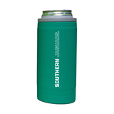 Southern University 12oz Optic Stacked Soft Touch Slim Coolie - Logo Brands - Flyclothing LLC