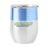 Southern University Colorblock 16oz Stainless Curved Beverage - Logo Brands - Flyclothing LLC