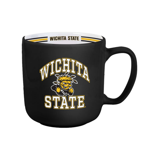 Wichita State 15oz Stripe Mug - Logo Brands - Flyclothing LLC