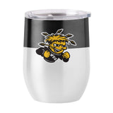 Wichita State 16oz Colorblock Stainless Curved Beverage - Logo Brands - Flyclothing LLC