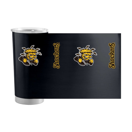 Wichita State 20oz Gameday Stainless Steel Tumbler - Logo Brands - Flyclothing LLC