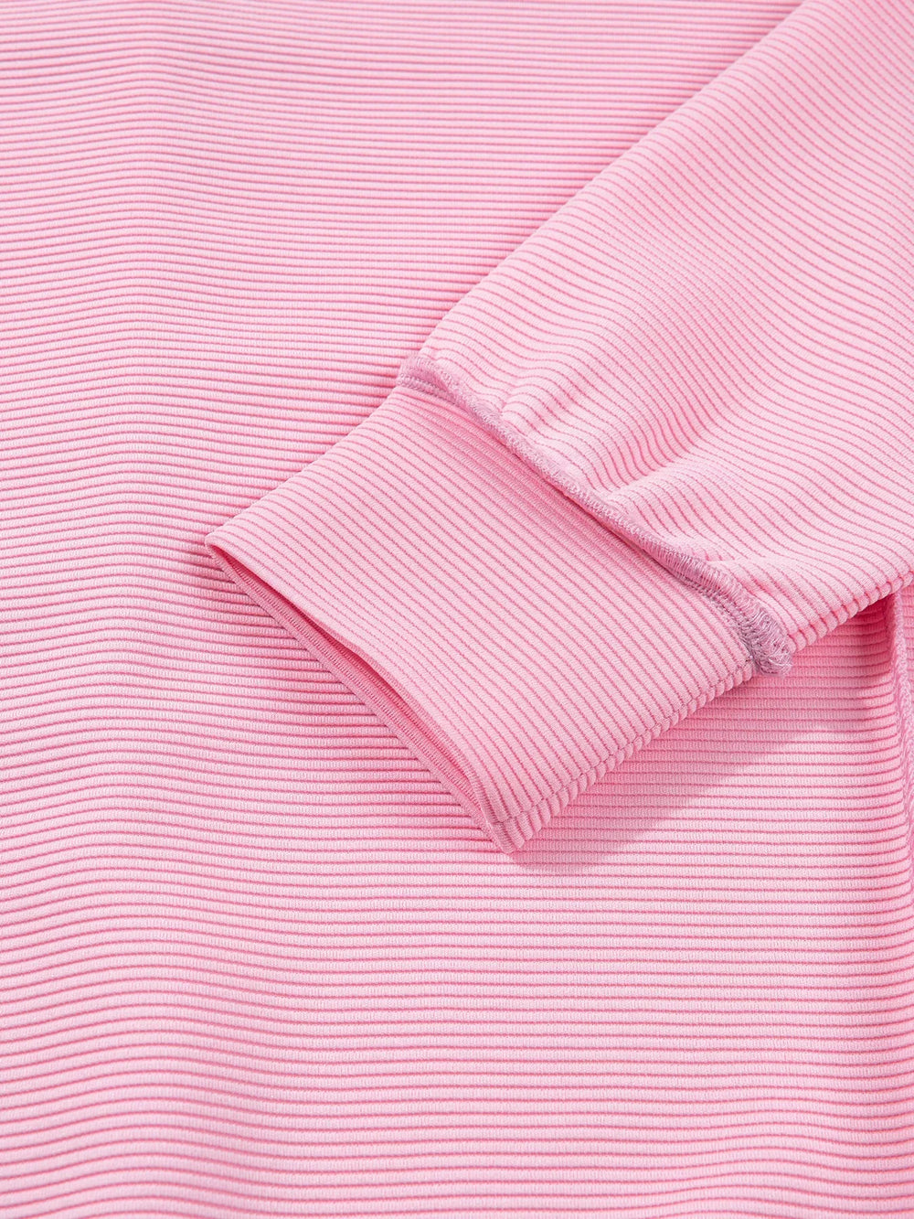 Horizontal Ribbed Exposed Seam Detail Drop Shoulder Baggy Pullover - Trendsi - Flyclothing LLC