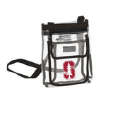 Stanford University Cardinal Clear Crossbody f/ Primary Logo - Logo Brands - Flyclothing LLC