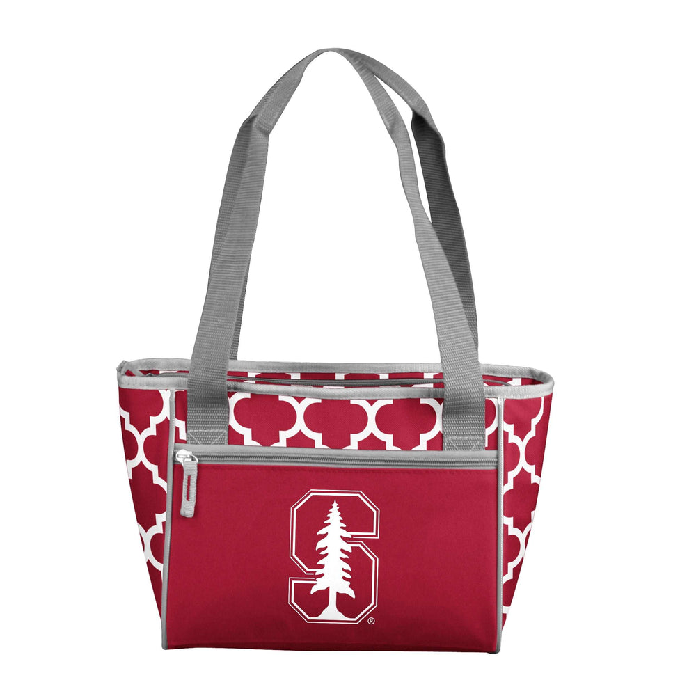 Stanford Quatrefoil 16 Can Cooler Tote - Logo Brands - Flyclothing LLC