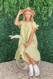 And The Why Cotton Gauze Baby Doll Casual Dress - Trendsi - Flyclothing LLC