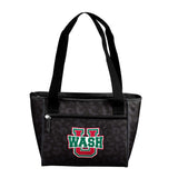 Washington U St Louis Leopard Print 16 Can Cooler Tote - Logo Brands - Flyclothing LLC