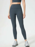 Millennia Wide Waistband Active Leggings - Trendsi - Flyclothing LLC