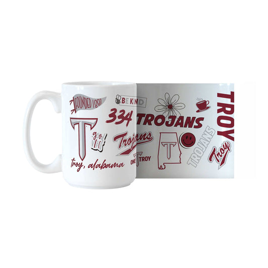 Troy 15oz Native Sublimated Mug - Logo Brands - Flyclothing LLC