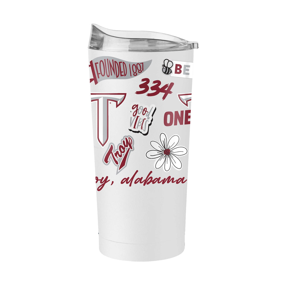 Troy 20oz Native Powder Coat Tumbler - Logo Brands - Flyclothing LLC