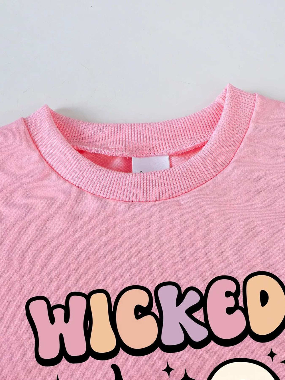 Children's Halloween Graphic Sweatshirt and Flare Pants Set - Trendsi - Flyclothing LLC
