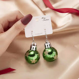 Christmas Ball Drop Earrings - Trendsi - Flyclothing LLC