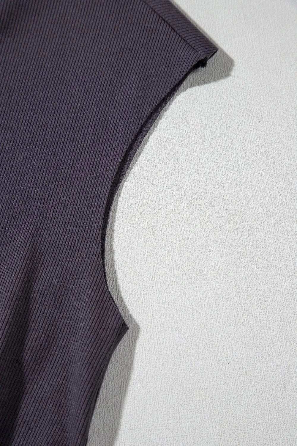 Knit Open Back Cap Sleeve Drawstring Romper - Trendsi - Flyclothing LLC