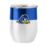 Delaware 16oz Colorblock Stainless Curved Beverage - Logo Brands - Flyclothing LLC