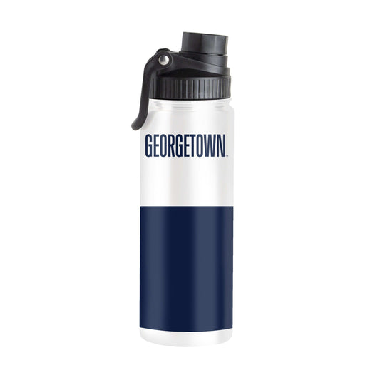 Georgetown 21oz Colorblock Twist Top Water Bottle - Logo Brands - Flyclothing LLC