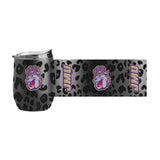 James Madison Leopard 16oz Black Powdercoat Curved Beverage - Logo Brands - Flyclothing LLC