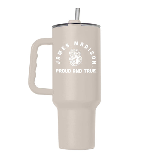 James Madison 40oz Archway Powder Coat Tumbler - Logo Brands - Flyclothing LLC