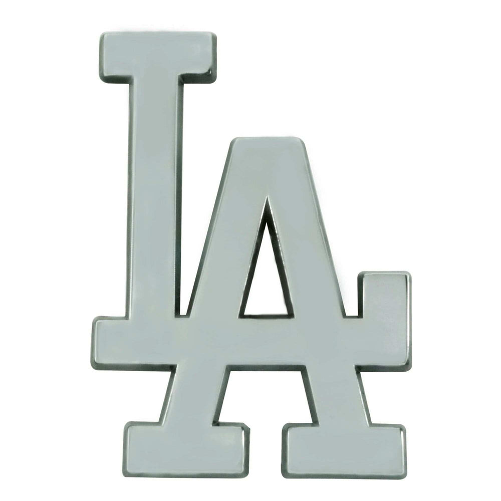 Los Angeles Dodgers 3D Chrome Metal Emblem - Los Angeles Dodgers - Flyclothing LLC
