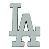 Los Angeles Dodgers 3D Chrome Metal Emblem - Los Angeles Dodgers - Flyclothing LLC